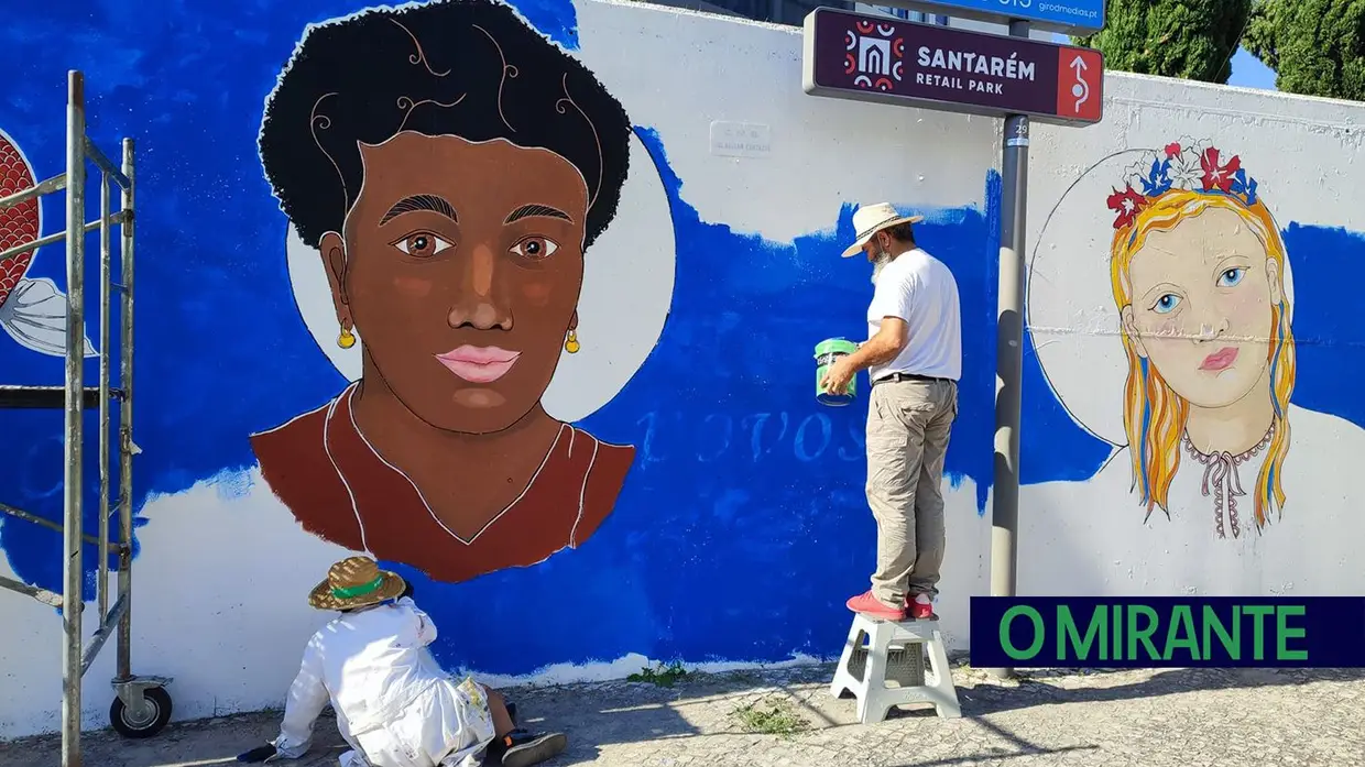 Santarém inaugura mural “O rio da solidariedade desagua na paz entre os povos”