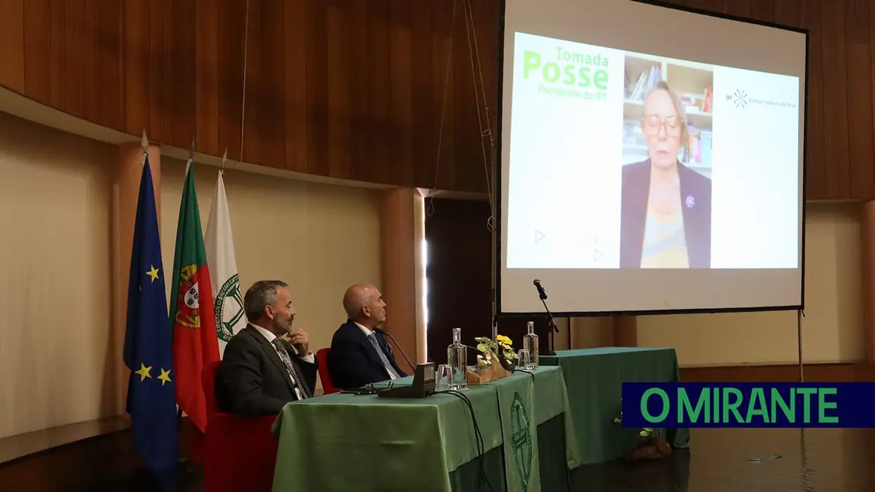 João Coroado tomou posse como presidente do Instituto Politécnico de Tomar