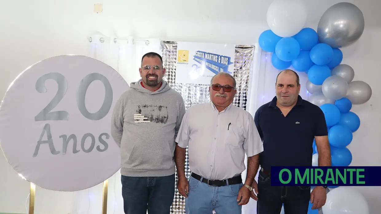 Grupo Costa Martins & Dias comemorou 20° aniversário em Rio Maior