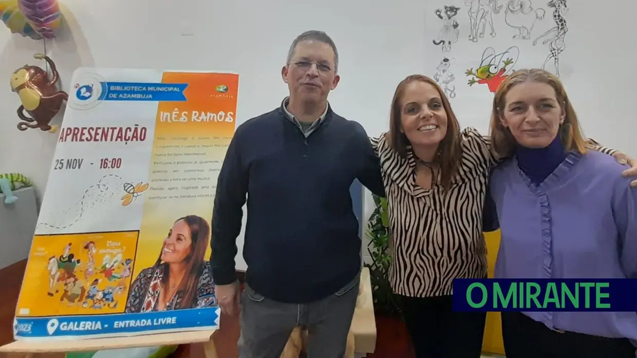 Livro infantil “Vens comigo?” da socióloga Inês Ramos apresentado em Azambuja