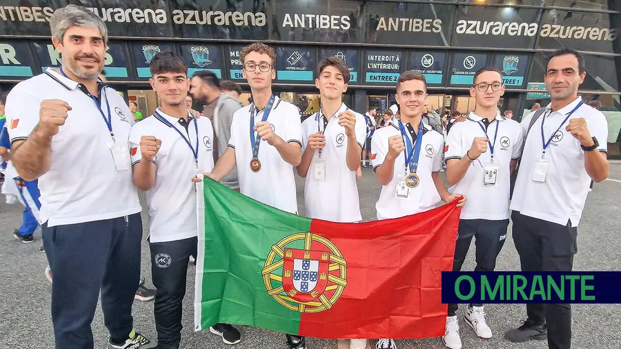 Atletas de Aveiras De Cima conquistam bronze no europeu de karaté