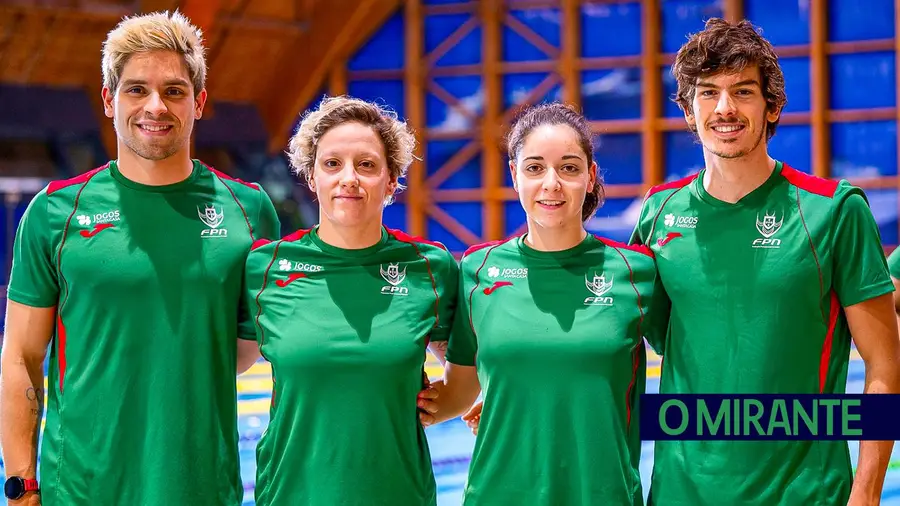 Estafeta com atletas de Rio Maior em 4º na Taça do Mundo de Natação Estafeta com atletas de Rio Maior em 4º na Taça do Mundo de Natação