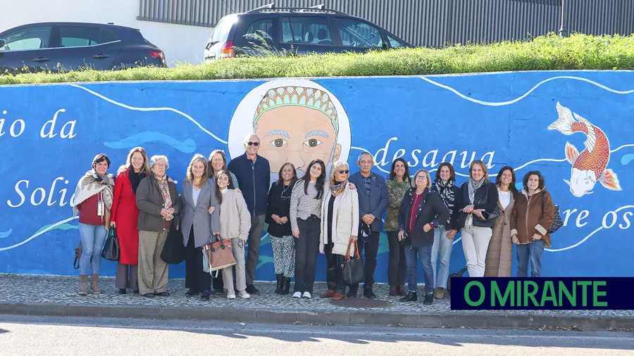 Inaugurado mural que apela à paz em Santarém