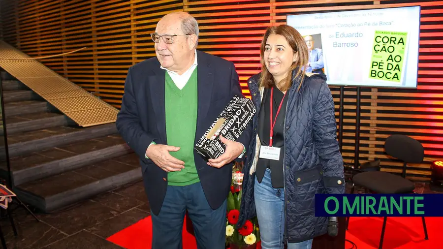 Eduardo Barroso com “coração ao pé da boca” no Centro Cultural do Cartaxo