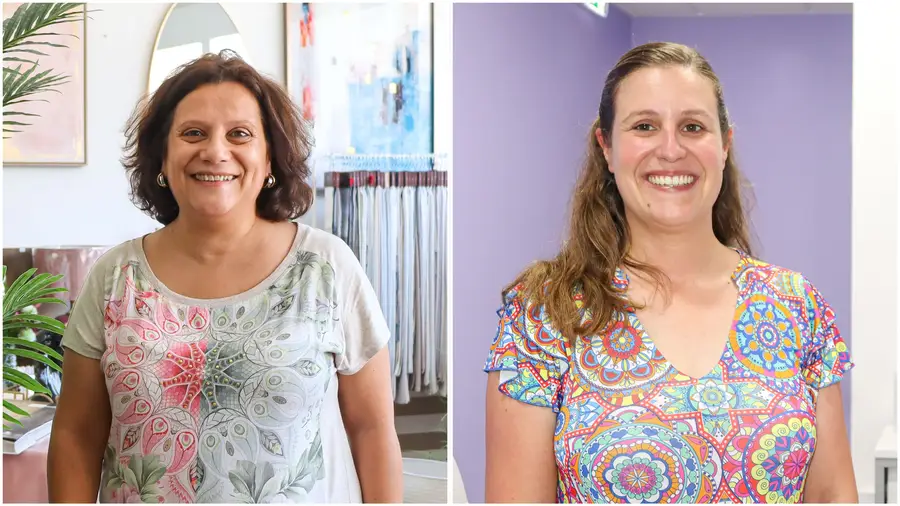 Sílvia Estrela e Catarina Almeida Sílvia Estrela e Catarina Almeida