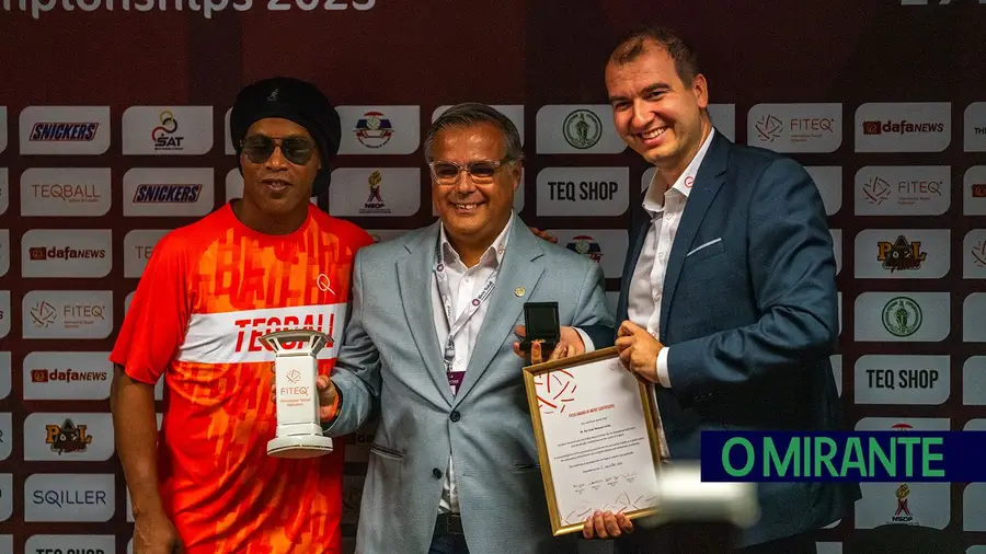 Rui Marques Leitão premiado pela Federação Internacional de Teqball