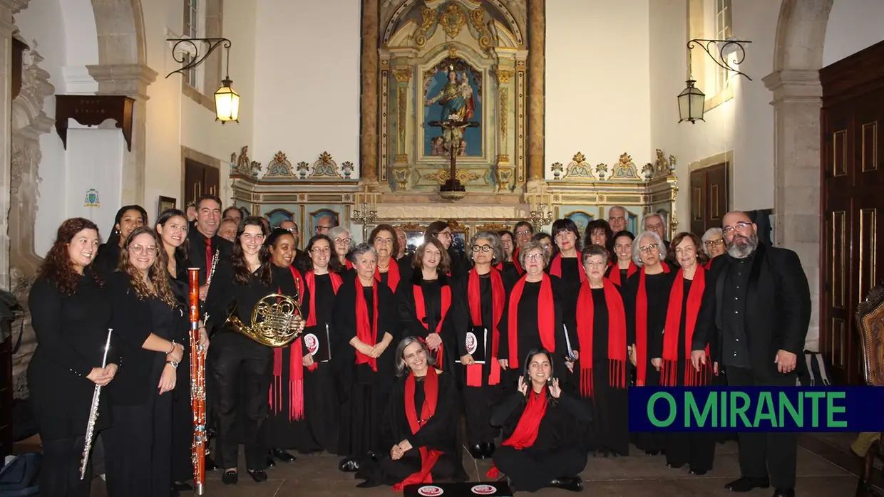 Concerto de Natal do coro do Círculo Cultural Scalabitano