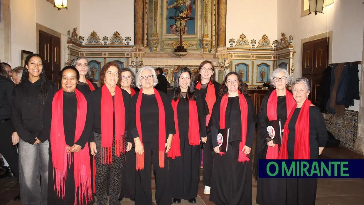 Concerto de Natal do coro do Círculo Cultural Scalabitano