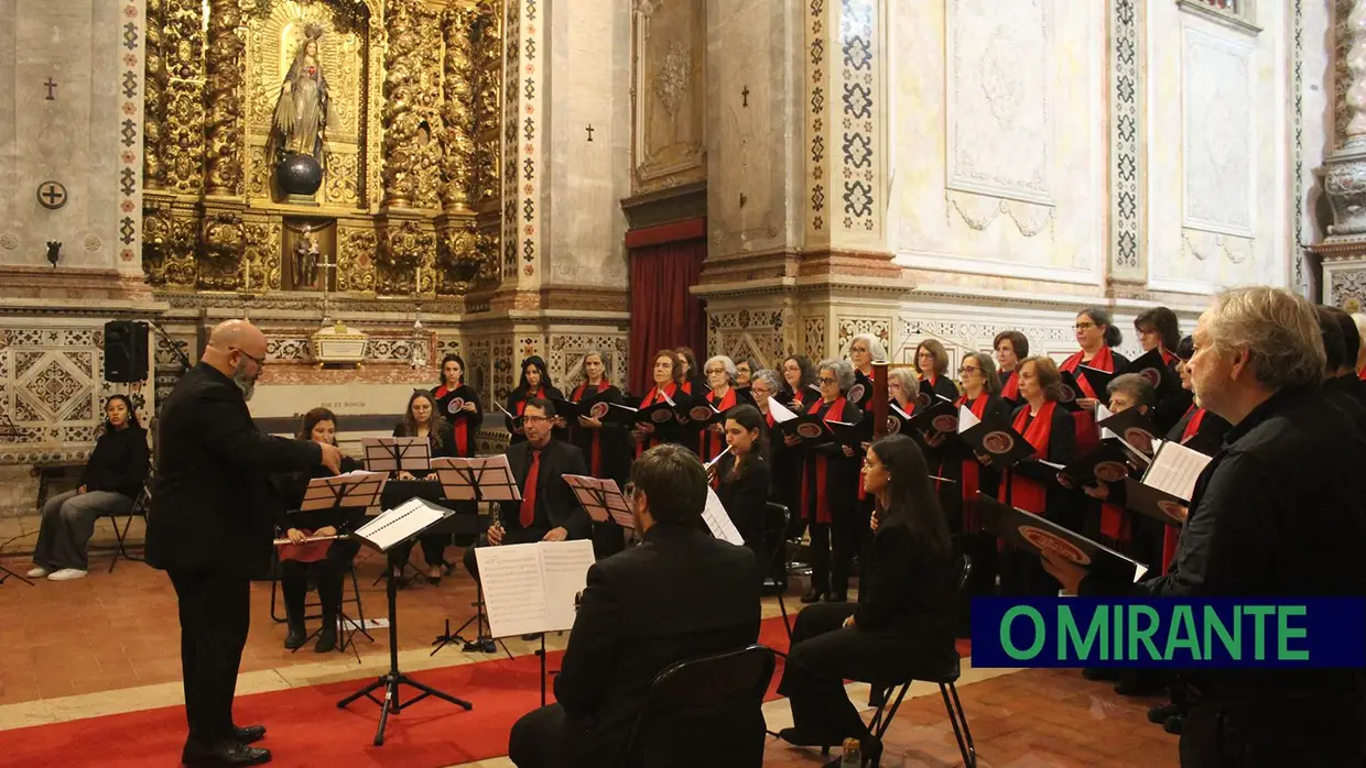 Concerto de Natal do coro do Círculo Cultural Scalabitano