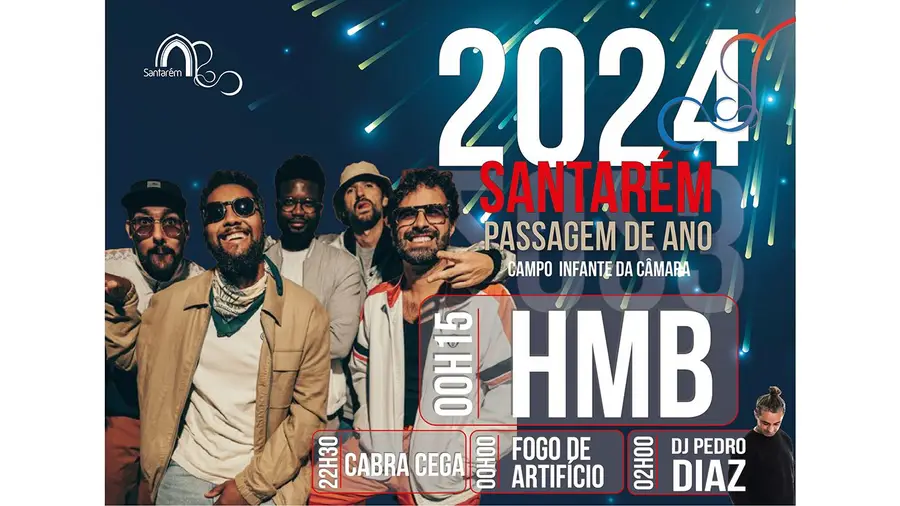 Passagem de Ano em Santarém com muita música e animação