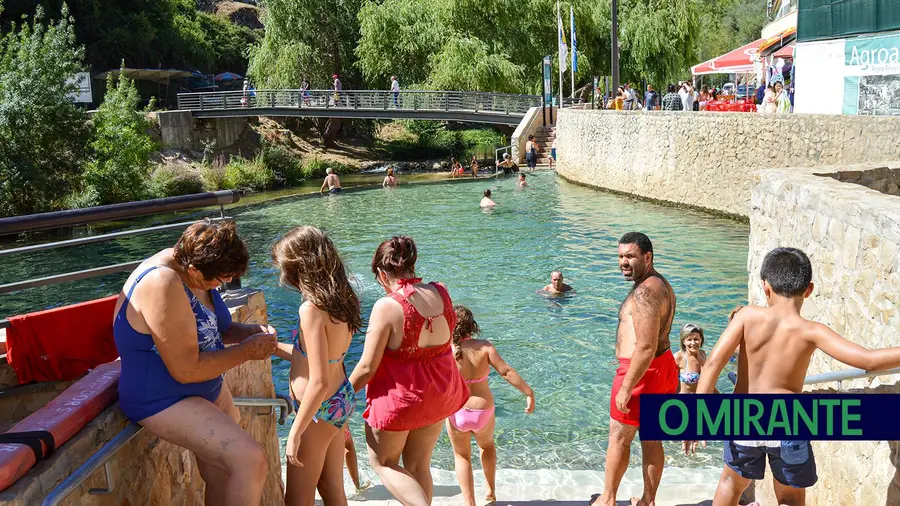 Obras de melhoria na Praia Fluvial do Agroal