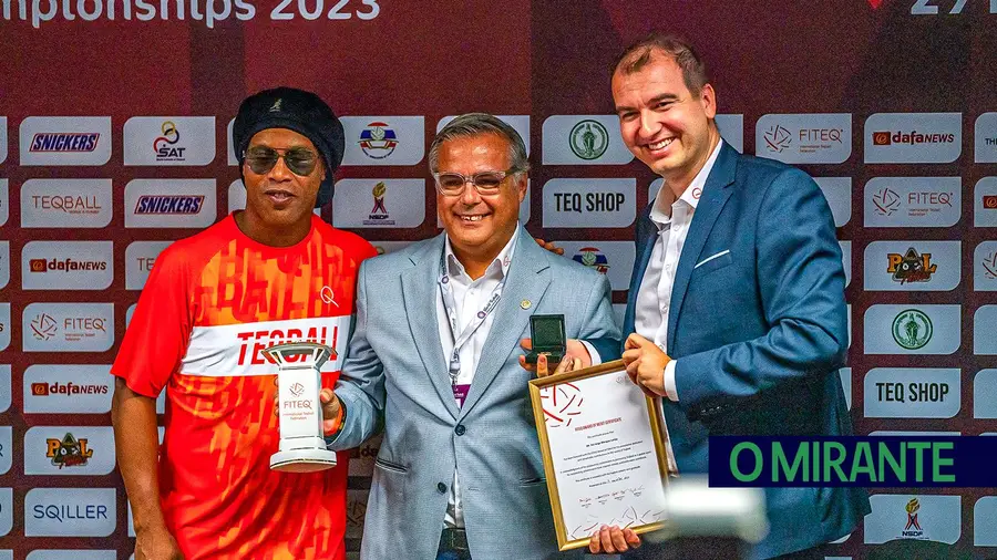 Rui Marques Leitão premiado pela Federação Internacional de Teqball