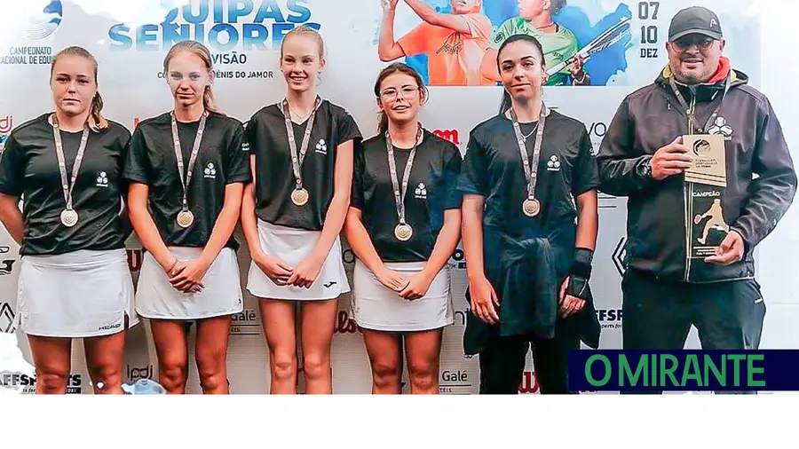 Clube de Ténis de Alverca é campeão da 1ª divisão feminina