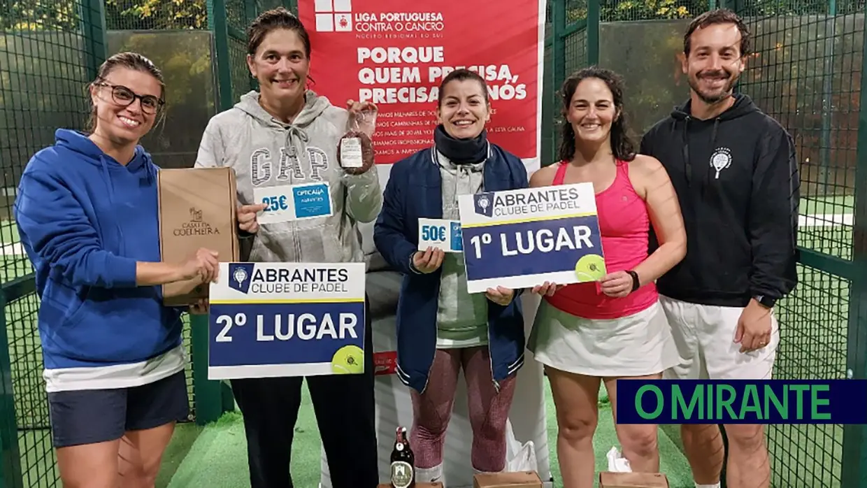 Abrantes Clube de Padel organizou Torneio Solidário