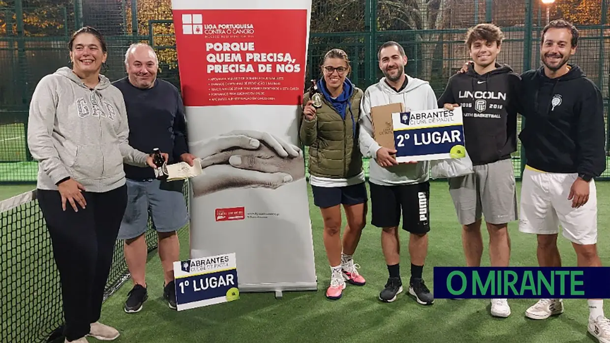 Abrantes Clube de Padel organizou Torneio Solidário