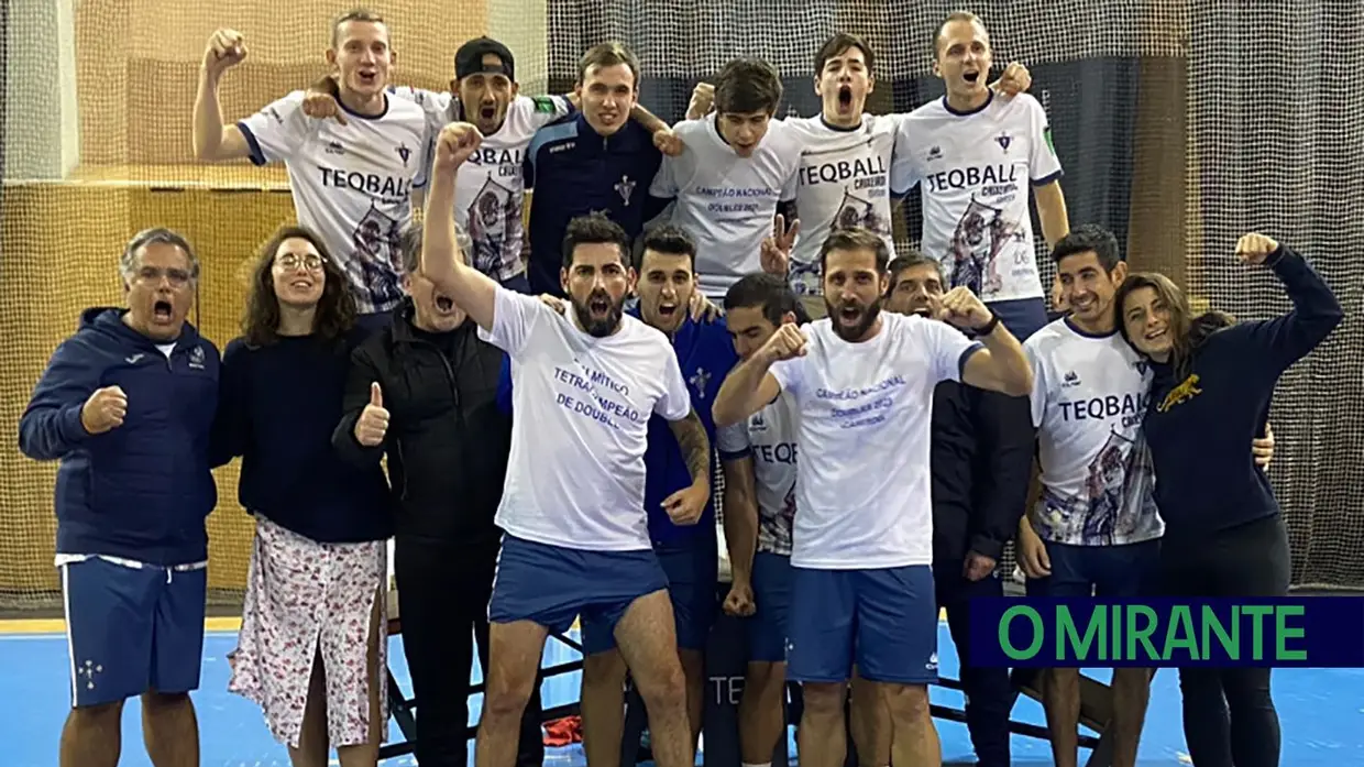 "Caixeiros" de Santarém são campeões nacionais de teqball