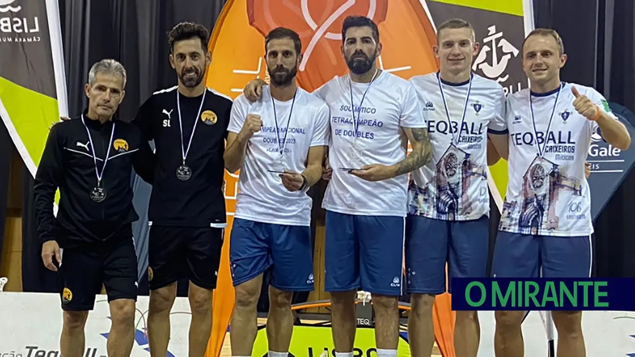 "Caixeiros" de Santarém são campeões nacionais de teqball