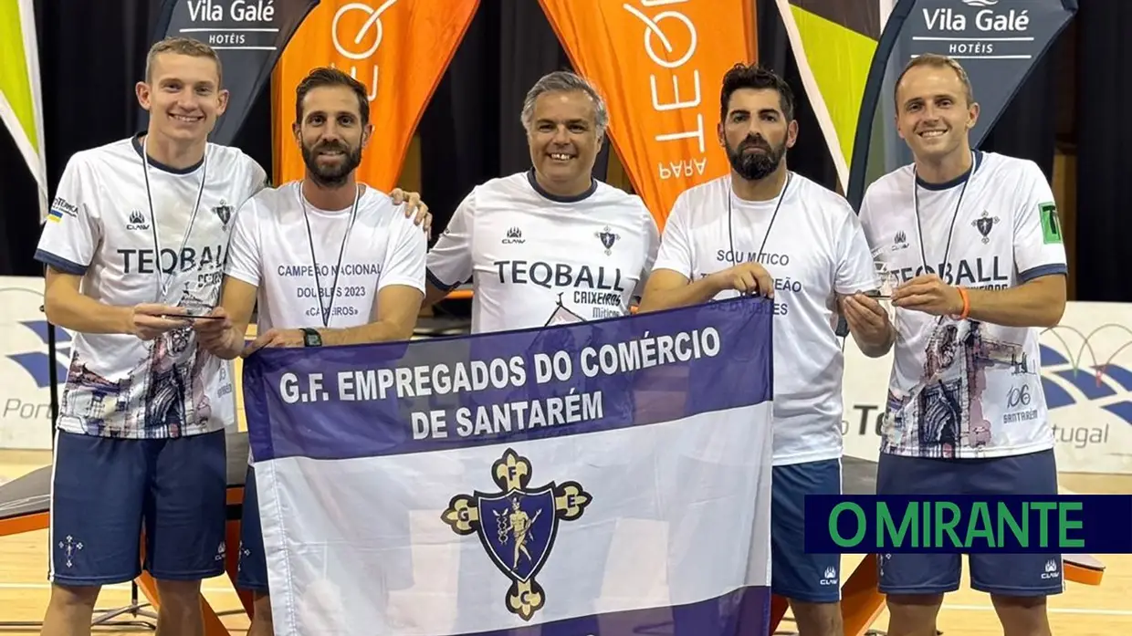 "Caixeiros" de Santarém são campeões nacionais de teqball