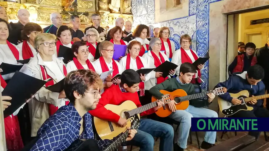 Tuna da Universidade Sénior da Chamusca em concerto de Natal