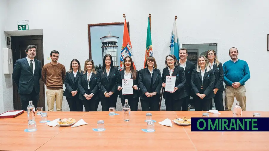 Águas de Santarém é a primeira empresa da região a obter a certificação internacional LAC - Líder no Atendimento ao Cliente. FOTO - Águas de Santarém