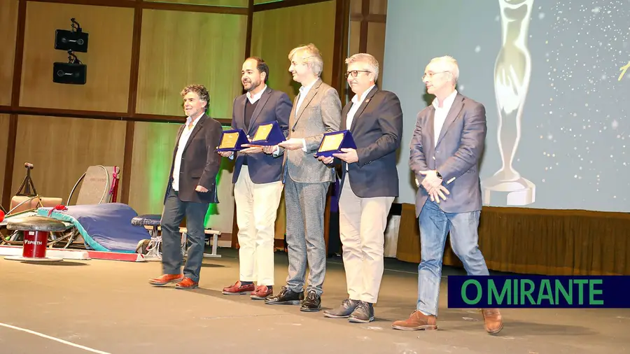 Carlos Matias e Bruno Nobre distinguidos pela Federação de Ginástica de Portugal