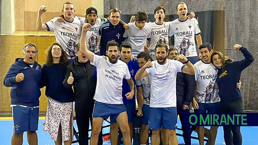 “Caixeiros” de Santarém são campeões nacionais de teqball “Caixeiros” de Santarém são campeões nacionais de teqball