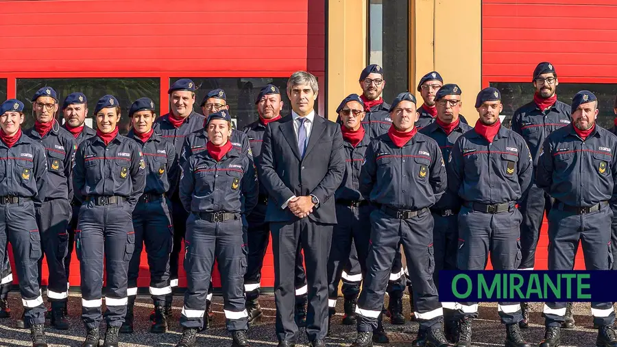 Os Bombeiros Municipais do Cartaxo comemoraram o 87º aniversário