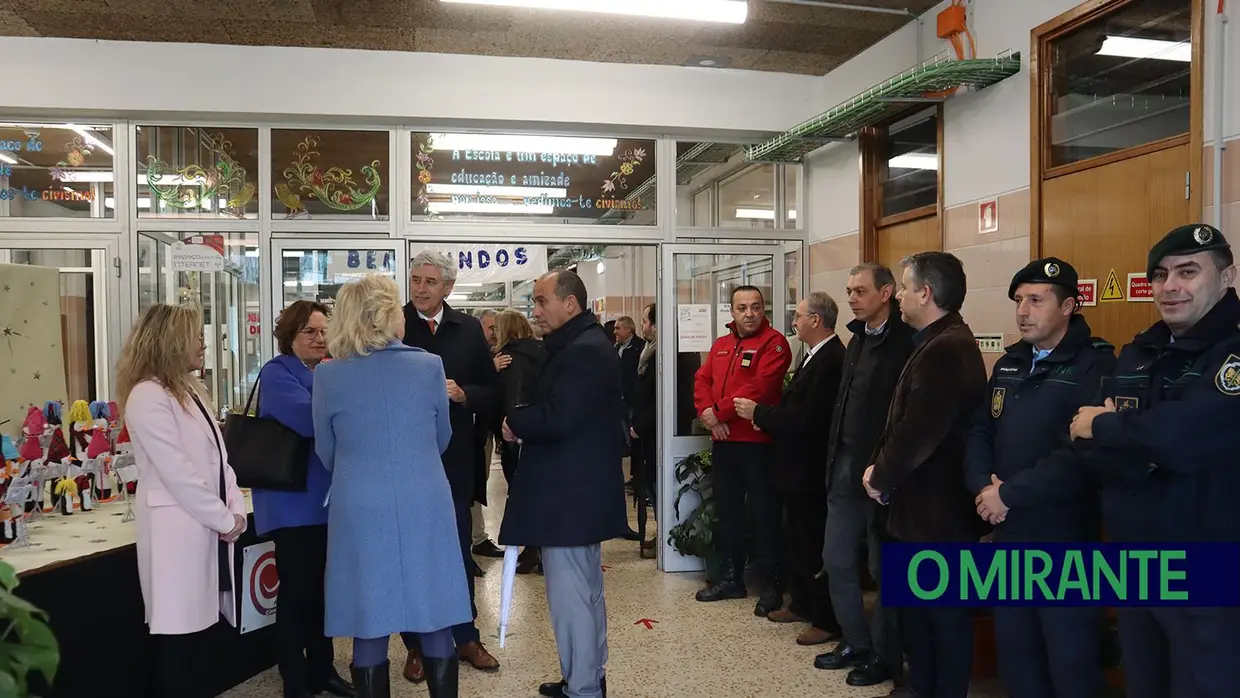 Caxarias inaugurou obras de requalificação de escola