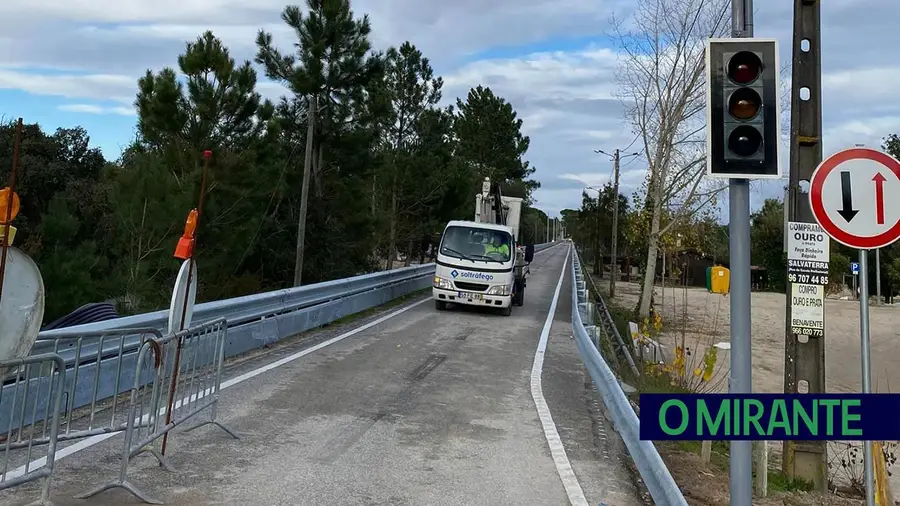 Estrada da Barragem de Magos reabriu antes do previsto