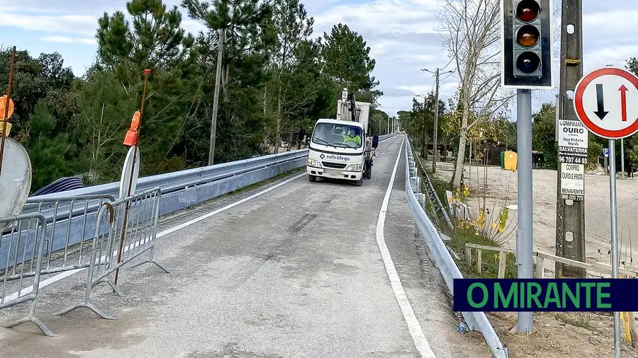 Estrada da Barragem de Magos reabriu antes do previsto