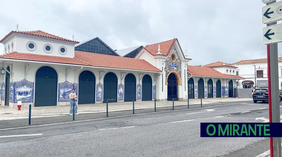 As obras de reabilitação do emblemático mercado de Santarém duraram mais de quatro anos