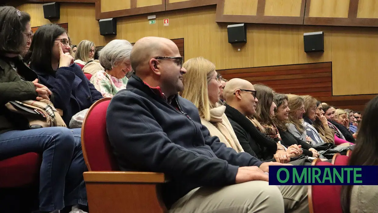 Professor Carlos Neto falou em Almeirim sobre a importância de brincar na infância