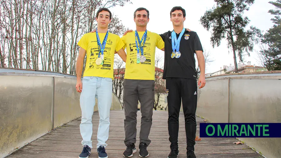 Família de campeões do triatlo de Pedrógão já andou pelo mundo a competir