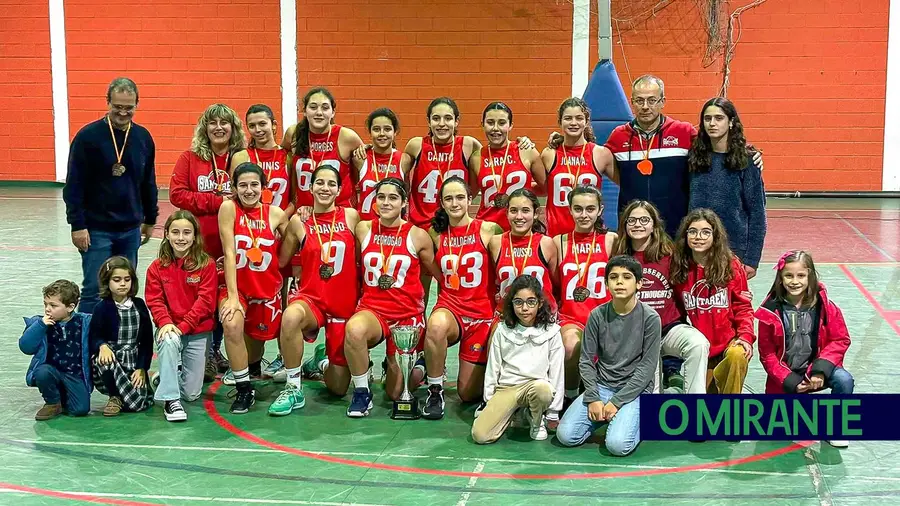 Santarém Basket campeão distrital sub-16 em femininos e masculinos