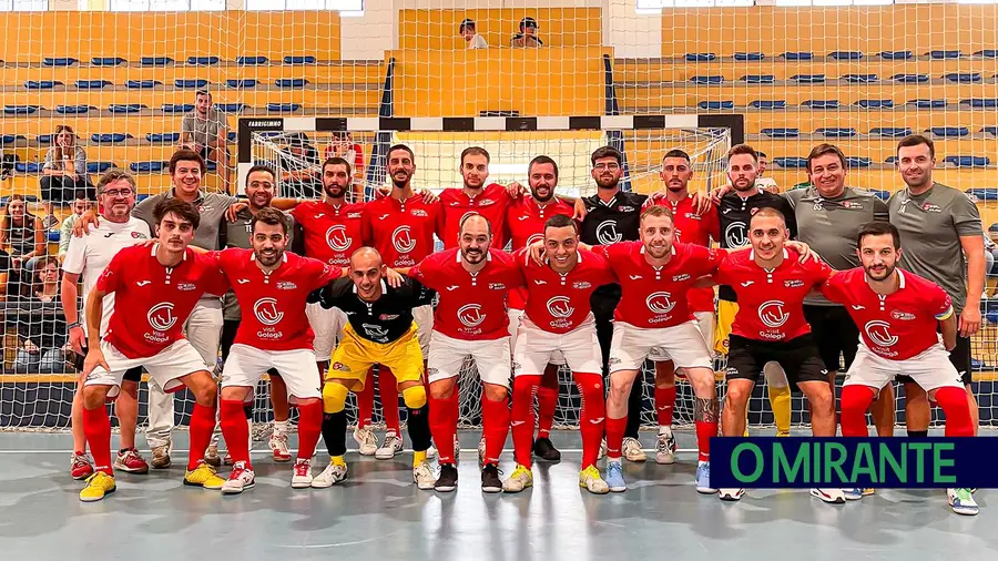 Casa do Benfica da Golegã lidera distrital de futsal só com vitórias Casa do Benfica da Golegã lidera distrital de futsal só com vitórias
