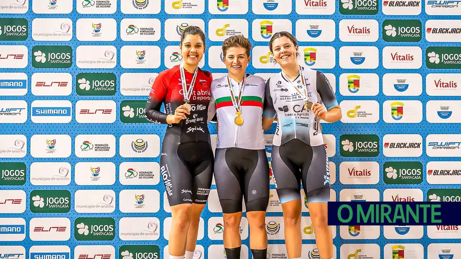 Ciclista Maria Martins brilhou novamente no Campeonato Nacional de Pista