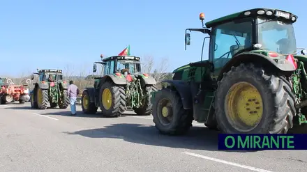 Protesto deixou Ponte da Chamusca para junto da A23