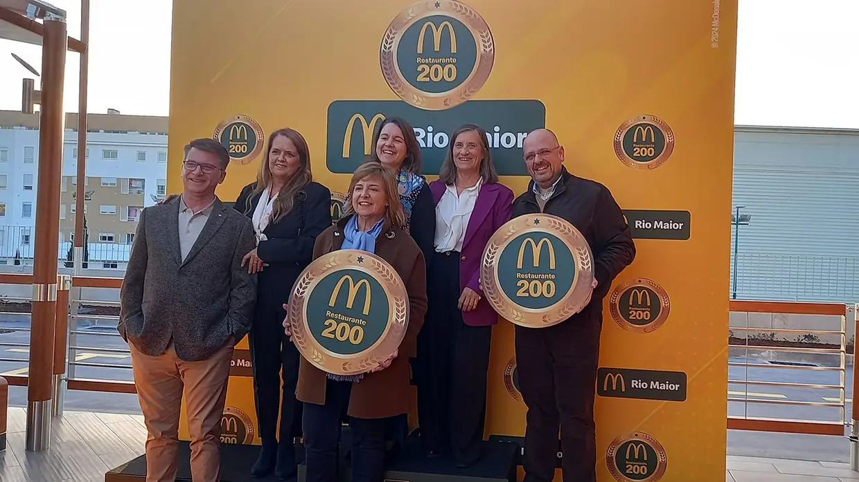 McDonald’s número 200 abre em Rio Maior