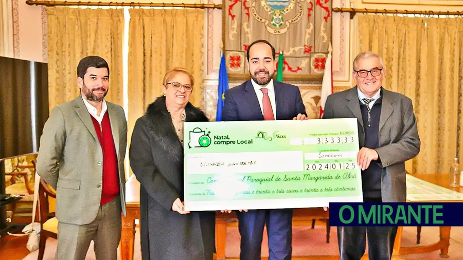 Câmara de Santarém reparte 10 mil euros por três IPSS do concelho Câmara de Santarém reparte 10 mil euros por três IPSS do concelho