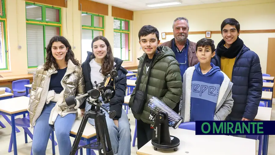 Clube de Astronomia de Coruche participa em projecto da NASA Clube de Astronomia de Coruche participa em projecto da NASA