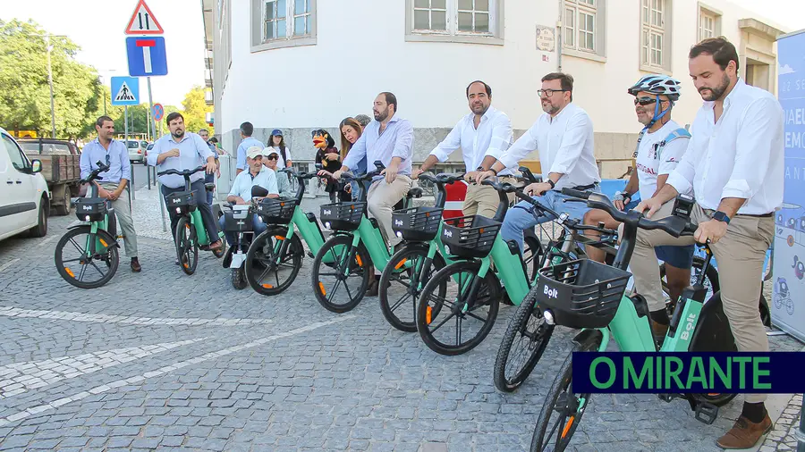 Trotinetas e bicicletas de uso partilhado vão continuar em Santarém