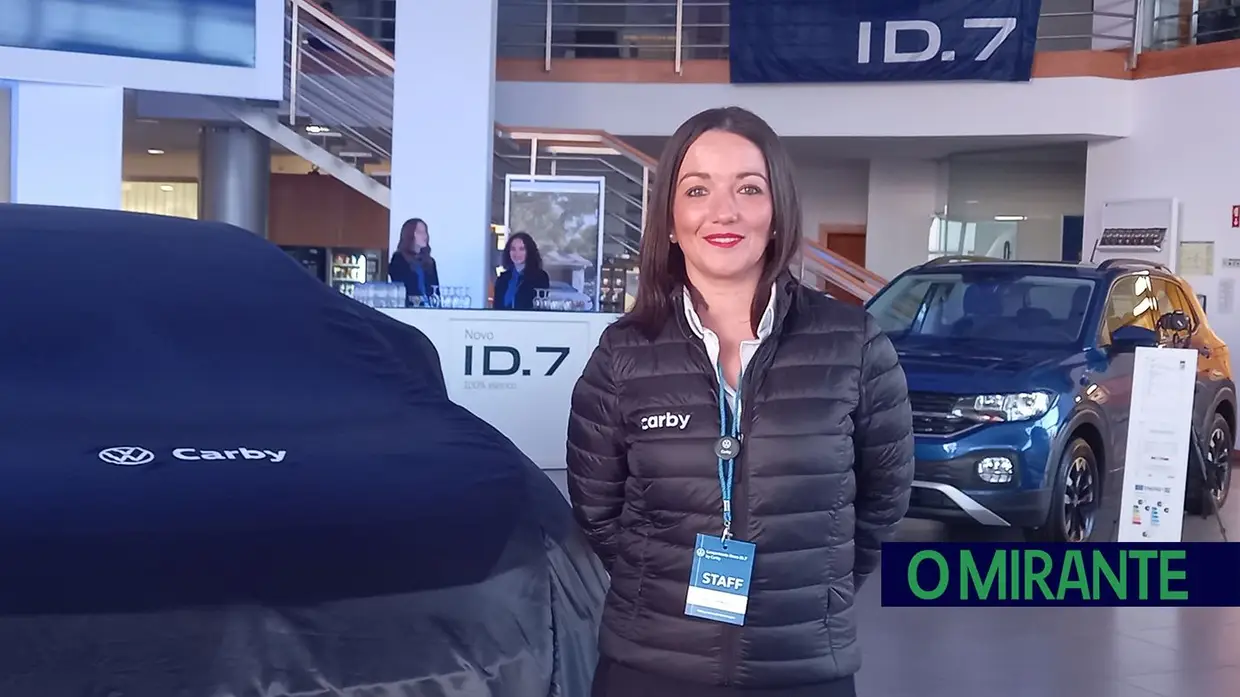 Novo Volkswagen ID.7 apresentado na Carby Santarém