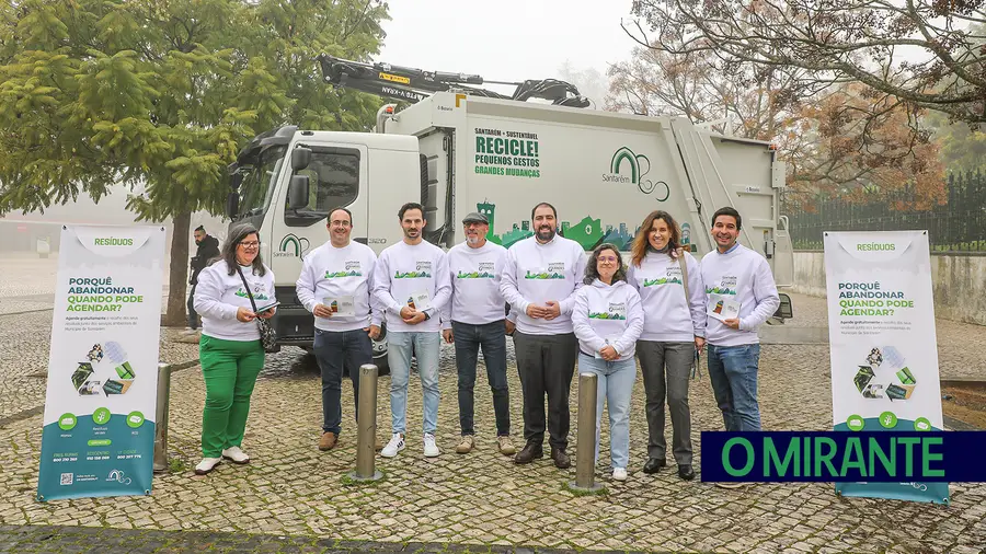 Santarém lança campanha de sensibilização para a separação de resíduos