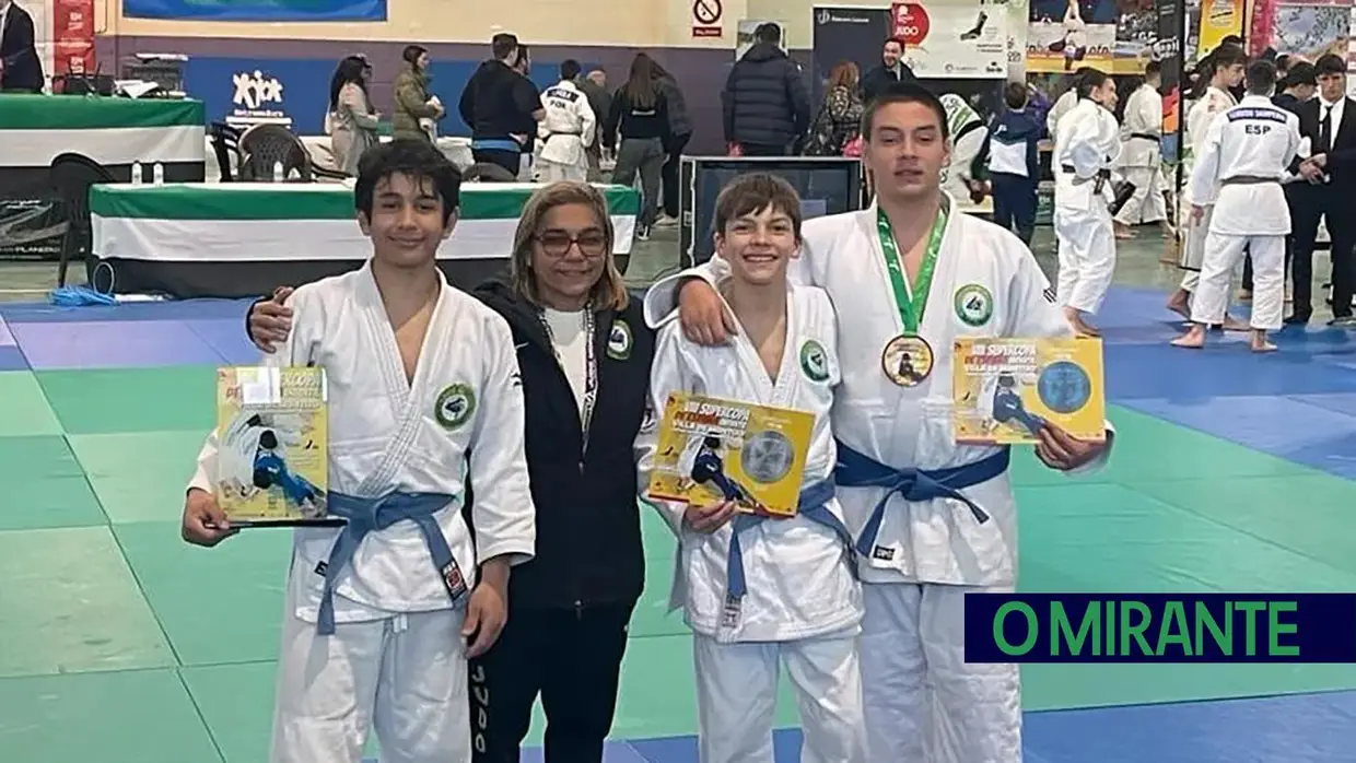 Judoca de Torres Novas com pódio em Badajoz