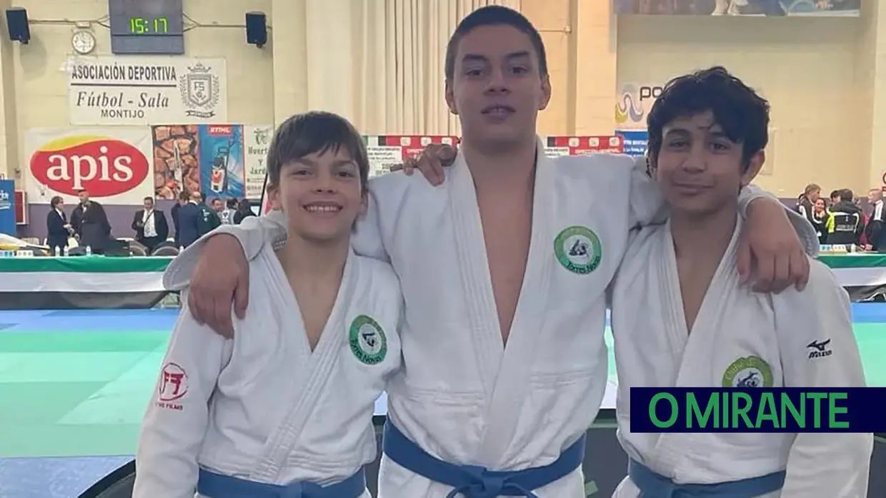 Judoca de Torres Novas com pódio em Badajoz