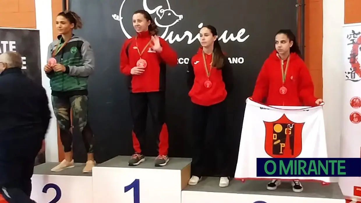 Jovens ribatejanos com muitos pódios no Torneio de Karaté de Ourique