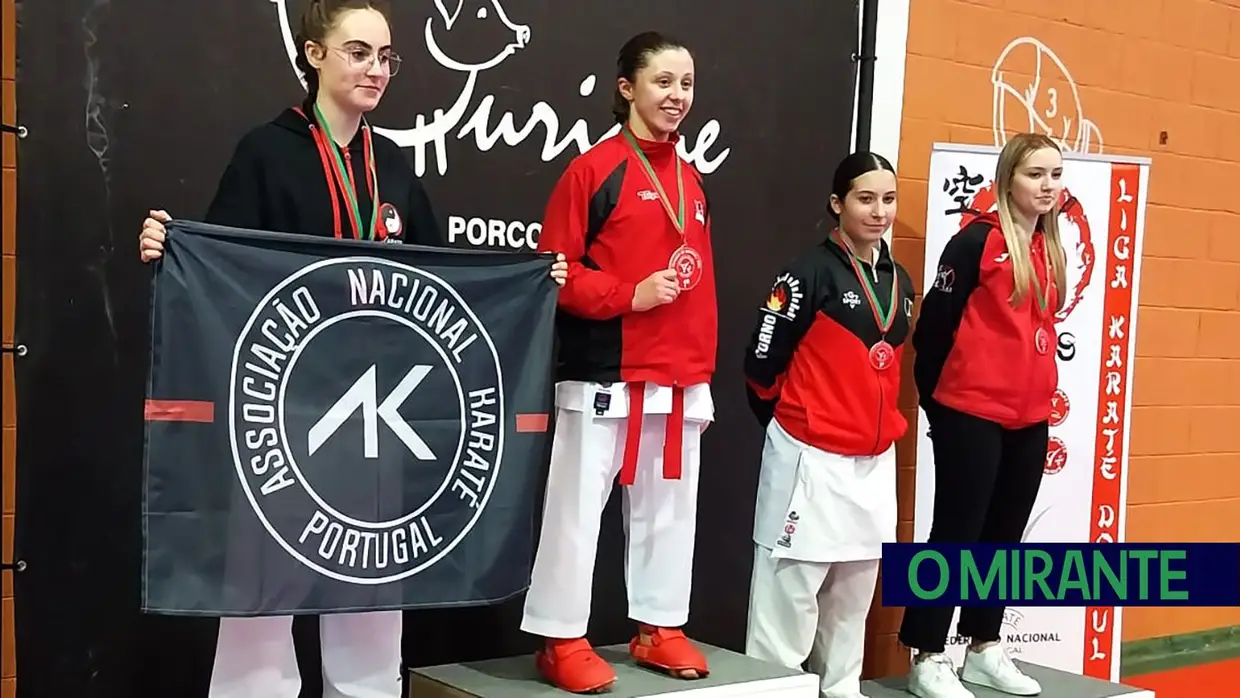 Jovens ribatejanos com muitos pódios no Torneio de Karaté de Ourique