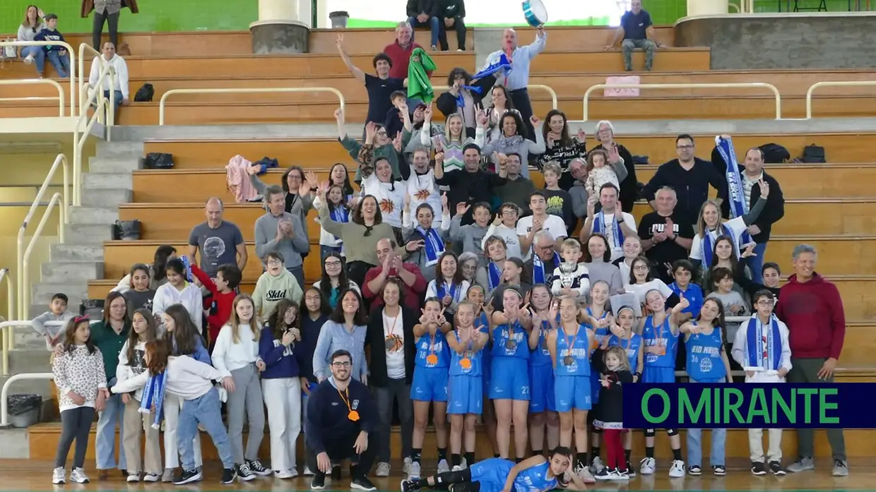 Rio Maior Basket campeão distrital em sub-12 femininos