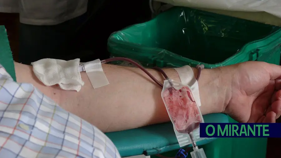 Recolha de sangue na Sociedade Recreativa Operária em Santarém Recolha de sangue na Sociedade Recreativa Operária em Santarém