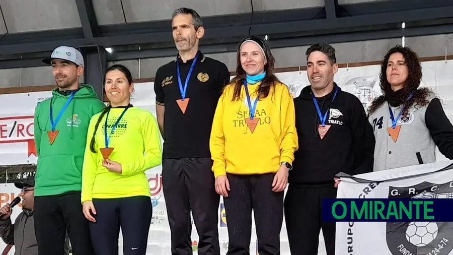 Carla Ribeiro vice-campeã nacional de duatlo cross em F40-44